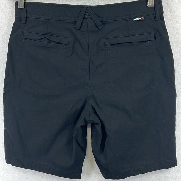 Gerry Men’s Venture Shorts Size 32 Black Nylon/Spandex Front/Back Pockets EUC - Picture 6 of 11